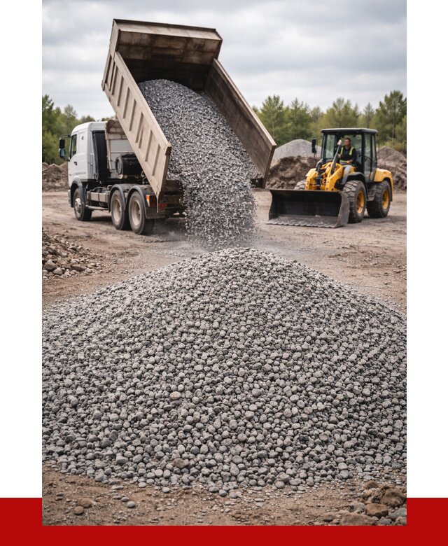 Гранитный щебень фракция 5-10 в Усолье-Сибирском от 3302 | ПРОНЕРУДСль