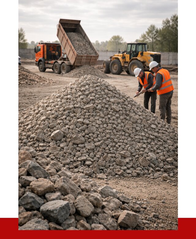 Гранитный щебень фракция 40-70 в Усолье-Сибирском от 2580 руб ПРОНЕРУДСль