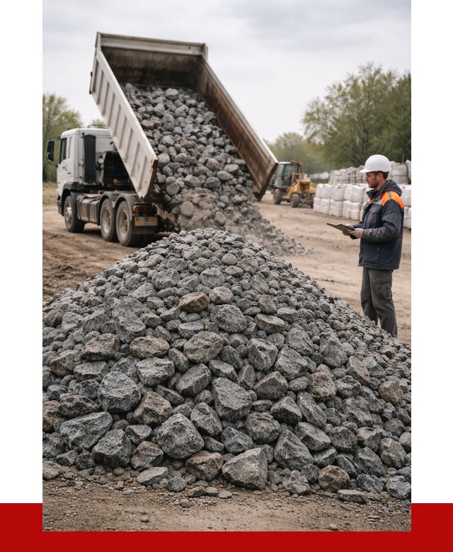 Гранитный щебень фракция 100-200 в Усолье-Сибирском от 4334 р. ПРОНЕРУДСль