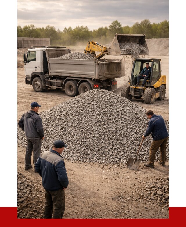 Гравийный щебень фракция 5-20 в Усолье-Сибирском от 2477 р. ПРОНЕРУДСль