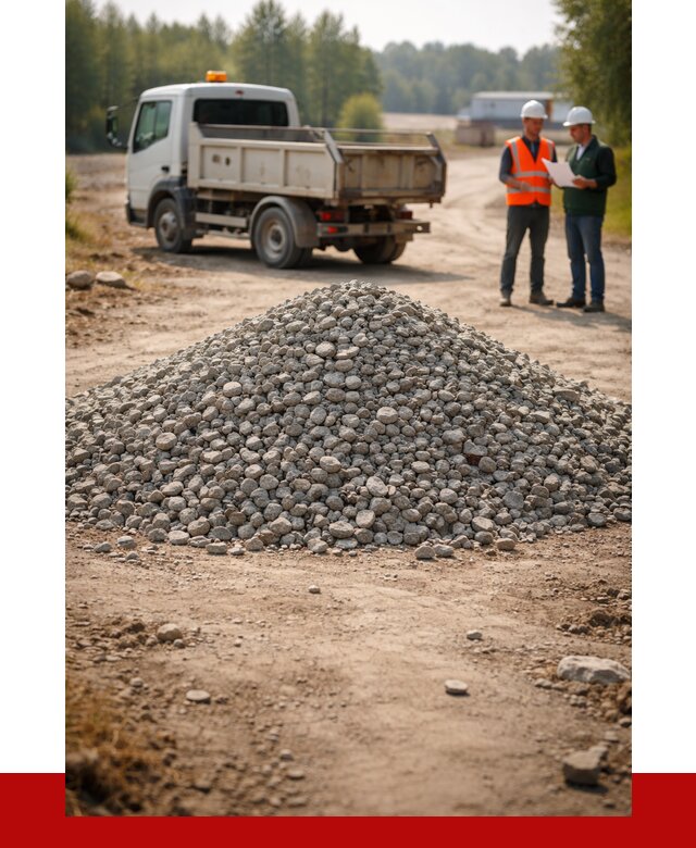 Гравийный щебень фракция 20-40 в Усолье-Сибирском от 1238 р. | ПРОНЕРУДСль