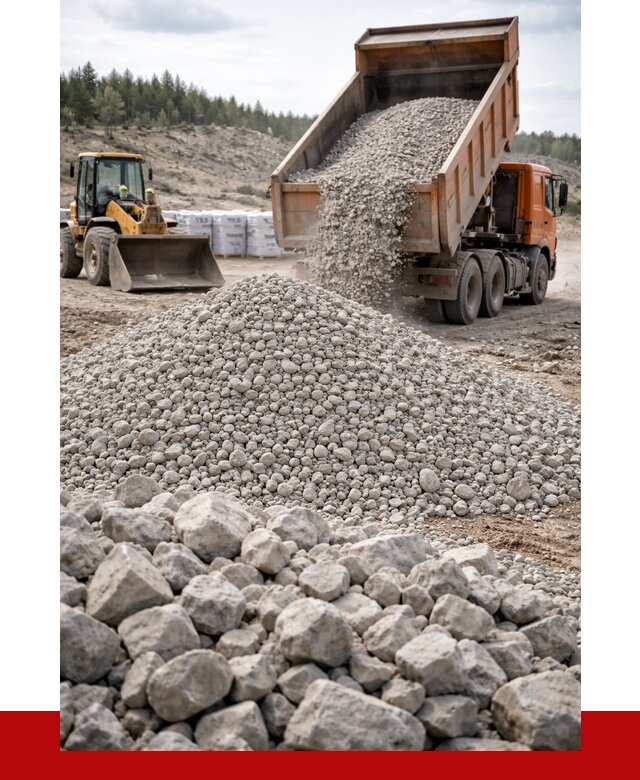 Доломитовый щебень фр. 20-40 в Усолье-Сибирском от 4334 р. | ПРОНЕРУДСль