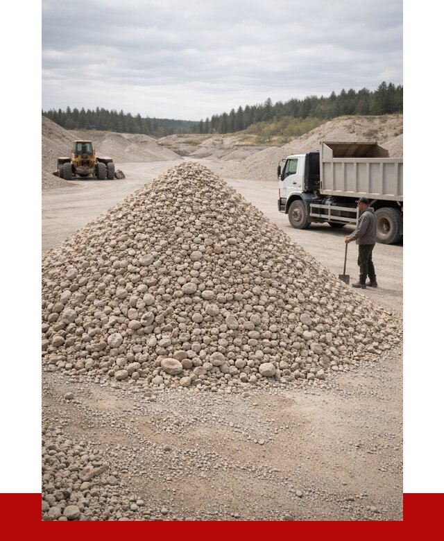 Доломитовый щебень фракция 40-70 в Усолье-Сибирском от 2890 | ПРОНЕРУДСль