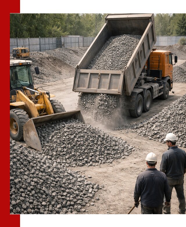 Шлаковый щебень фракция 20-40 доставка и продажа в Усолье-Сибирском