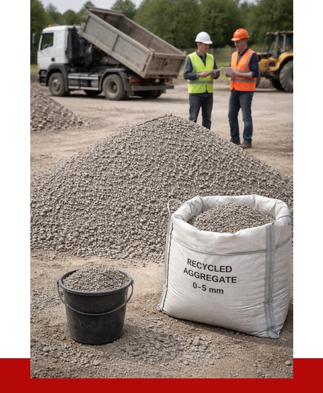 Вторичный щебень фракция 0-5 в Усолье-Сибирском от 1651 р. ПРОНЕРУДСль