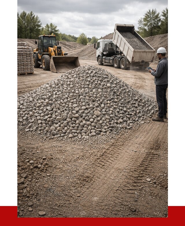 Купить бетонный щебень в Усолье-Сибирском, от 3302 р. ПРОНЕРУДСль