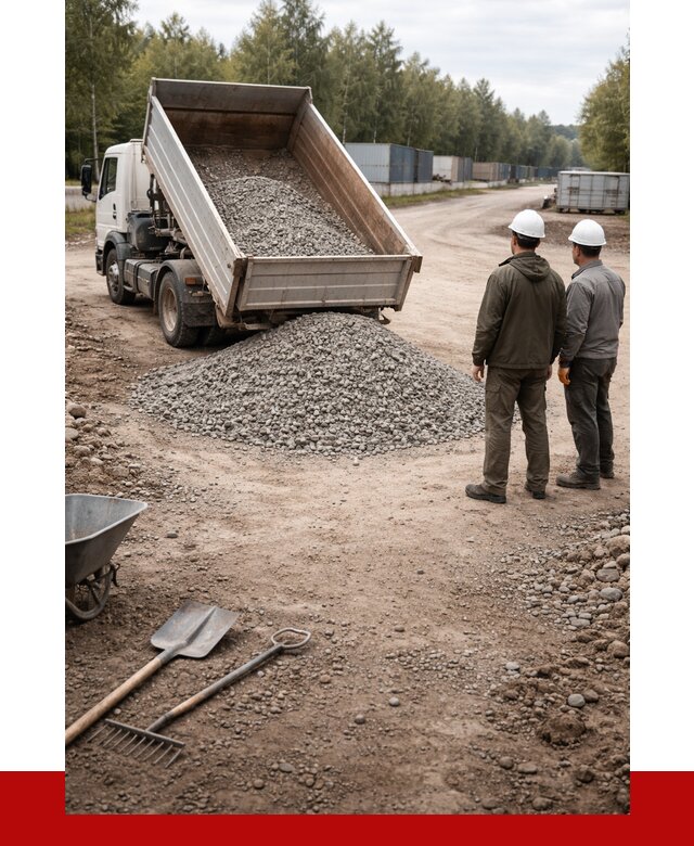 Бетонный щебень фракция 5-20 в Усолье-Сибирском от 3302 р., ПРОНЕРУДСль
