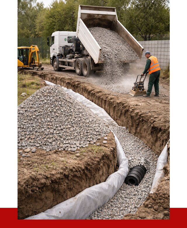 Щебень для дренажа в Усолье-Сибирском от 1909 р., ПРОНЕРУДСль доставка