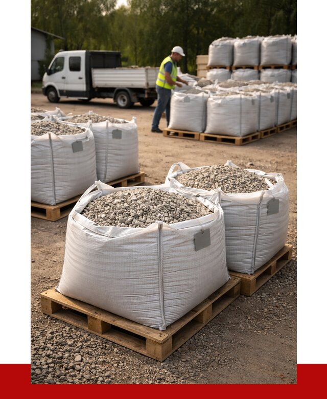 Щебень в мешках с доставкой в Усолье-Сибирском от 4334 р. | ПРОНЕРУДСль