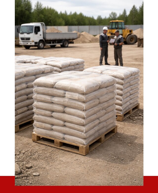 Карьерный песок в мешках в Усолье-Сибирском от 1238 р. - ПРОНЕРУДСль