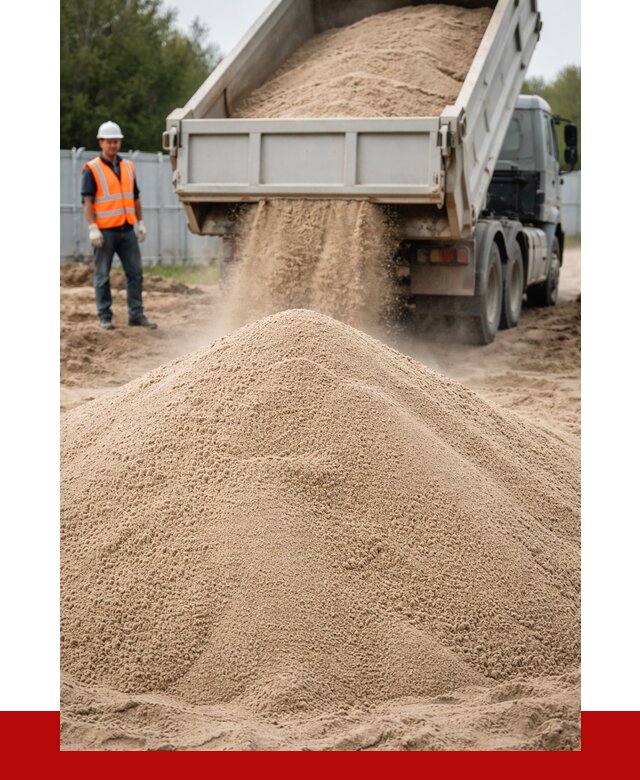 Купить сеяный песок с доставкой в Усолье-Сибирском от 2270 р ПРОНЕРУДСль