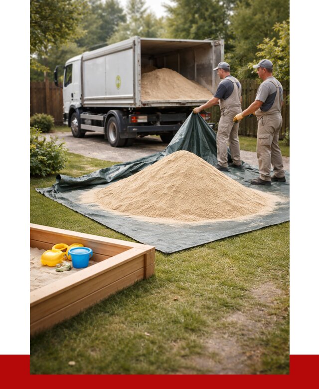 Песок для песочницы в Усолье-Сибирском от 1548 р. с доставкой, ПРОНЕРУДСль