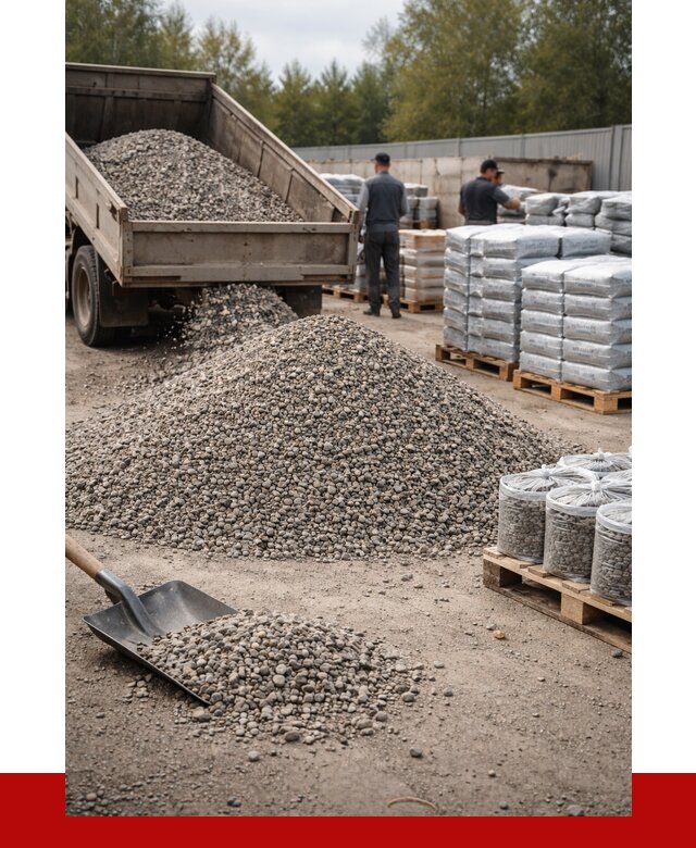 Гравий фракция 5-20 в Усолье-Сибирском купить от 2374 р. ПРОНЕРУДСль