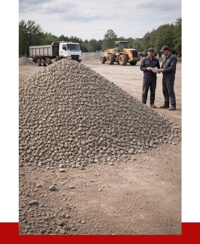 Купить гравий фракция 40-70 в Усолье-Сибирском от 1238 р. | ПРОНЕРУДСль