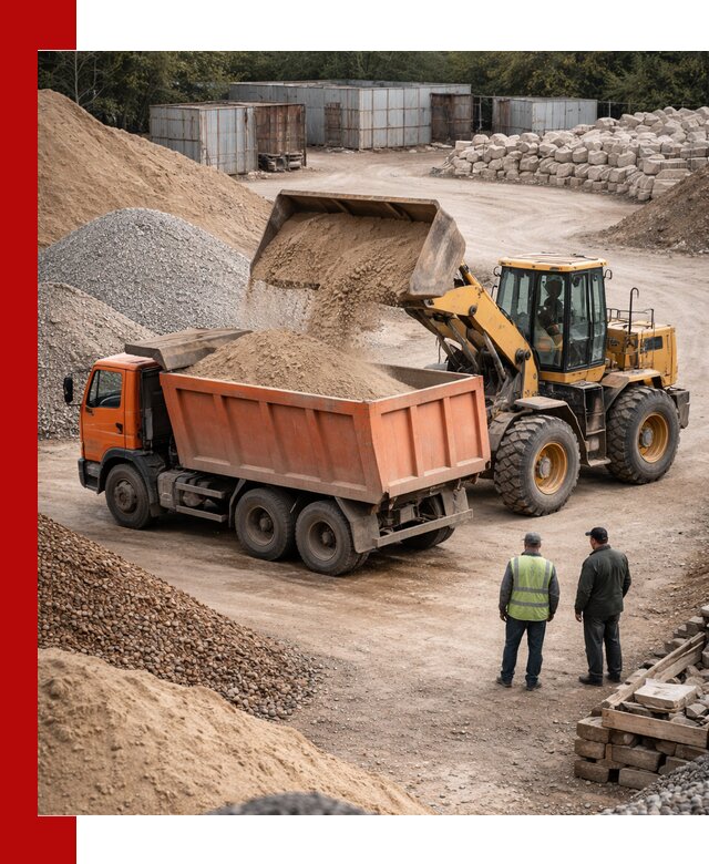 Доставка сыпучих смесей и смесей для стройки в Усолье-Сибирском