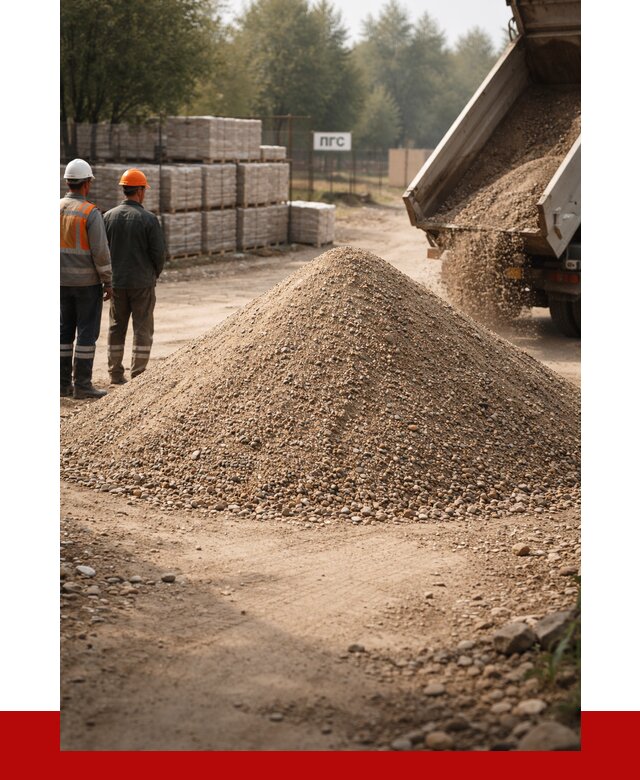 ПГС С1 с доставкой в Усолье-Сибирском от 2890 р. за куб | ПРОНЕРУДСль