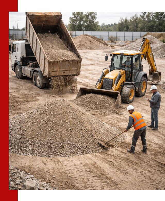 Поставка и доставка ПГС С4 в мешках и самосвалах в Усолье-Сибирском