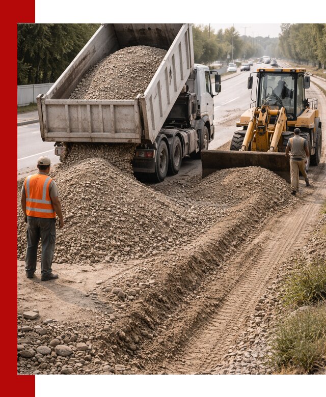 Опгс для устройства дорог и подсыпки в Усолье-Сибирском
