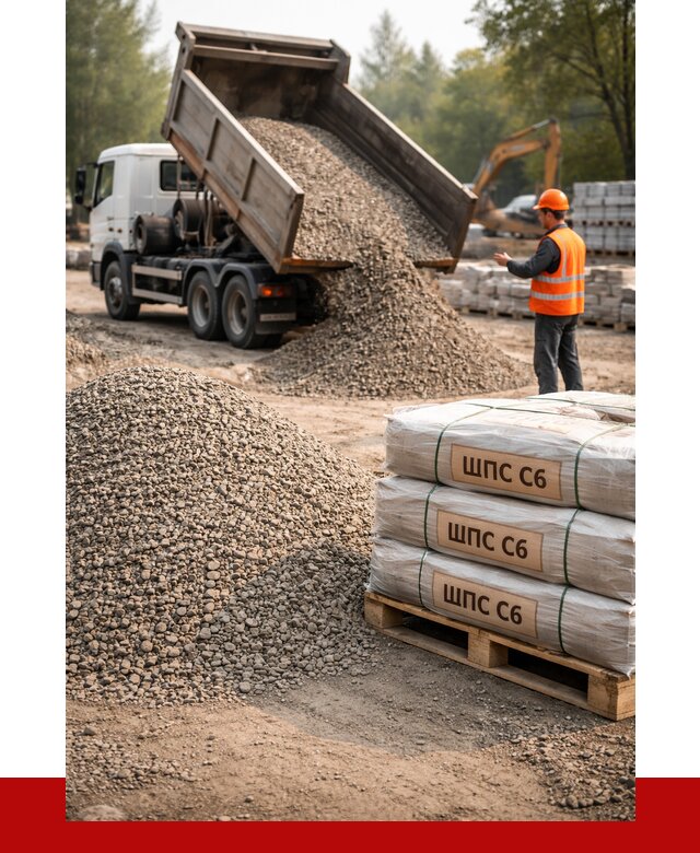 ЩПС С6 в Усолье-Сибирском с доставкой от 2270 р. за куб | ПРОНЕРУДСль