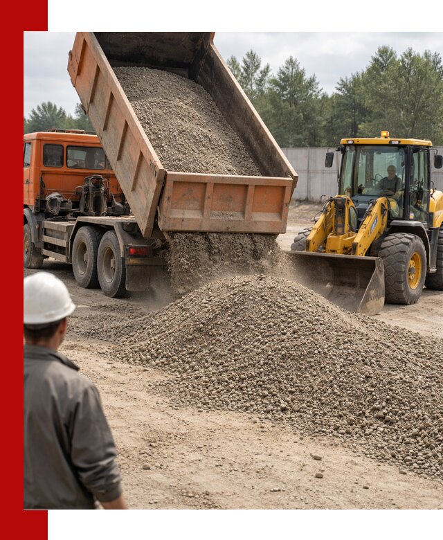 Доставка щпс С8 самосвалами в Усолье-Сибирском от производителя