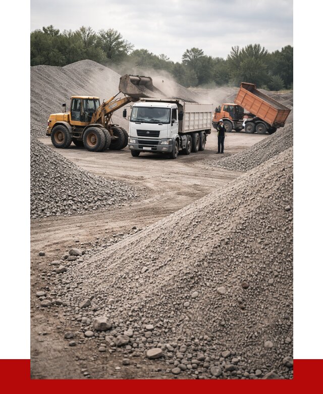 Отсев и крошка с доставкой в Усолье-Сибирском от 2477 р. | ПРОНЕРУДСль