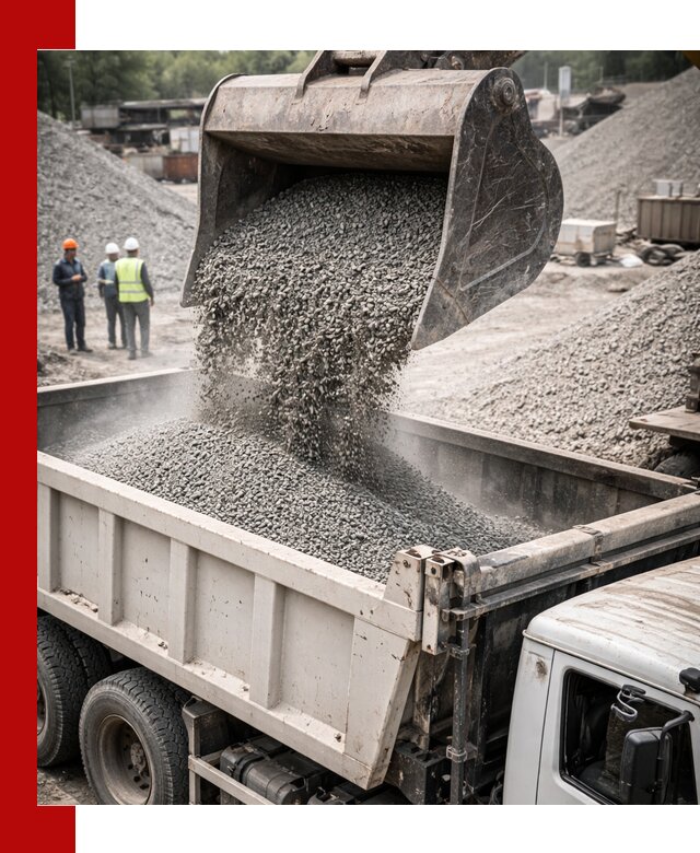 Отсев и крошка для строительства и дорожных работ в Усолье-Сибирском