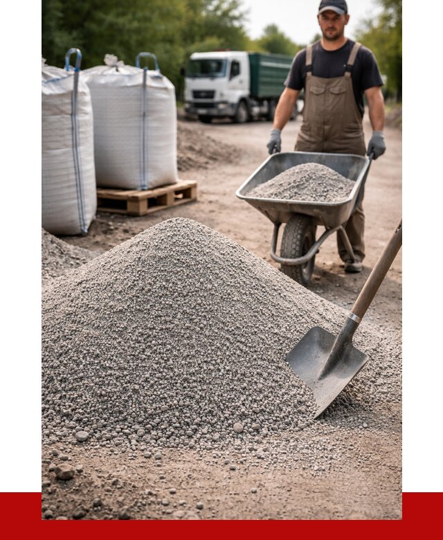 Отсев для бетона в Усолье-Сибирском от 2580 р. с доставкой | ПРОНЕРУДСль