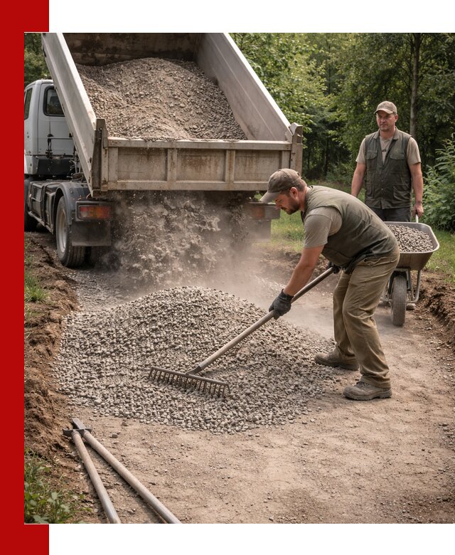 Каменная крошка для дорожек с доставкой в Усолье-Сибирском