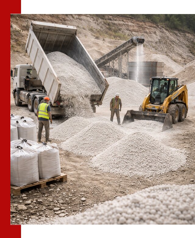 Доставка перлита в Усолье-Сибирском для тепло-, звуко- и гидроизоляции