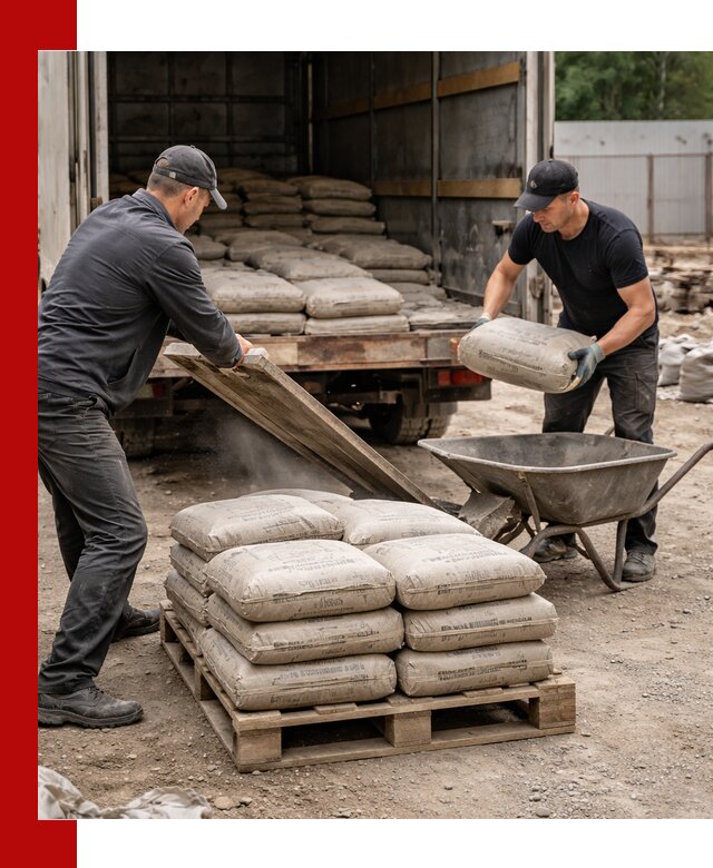 Пескобетон М300 с доставкой в Усолье-Сибирском по выгодной цене