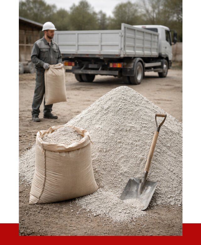 Купить доломитовая мука в Усолье-Сибирском от 4644 р. за куб | ПРОНЕРУДСль