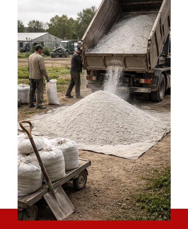 Купить известняковая мука в Усолье-Сибирском от 4334 р. за куб | ПРОНЕРУДСль