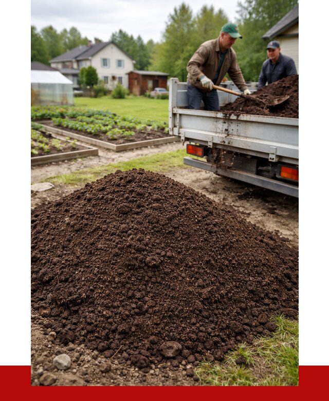 Плодородный грунт в Усолье-Сибирском с доставкой от 4334 р. | ПРОНЕРУДСль