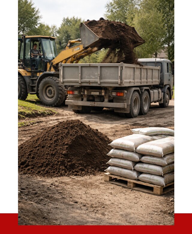 Почвогрунт в Усолье-Сибирском с доставкой от 3302 р. за куб | ПРОНЕРУДСль