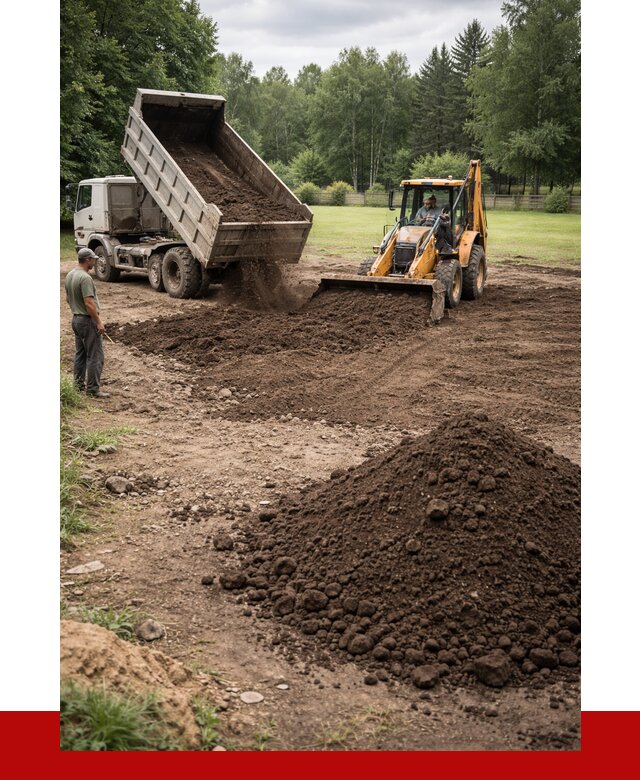 Грунт для выравнивания участка в Усолье-Сибирском от 1238 р. | ПРОНЕРУДСль