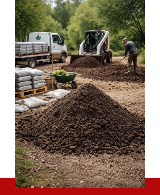 Грунт для озеленения с доставкой в Усолье-Сибирском от 1858 р. | ПРОНЕРУДСль