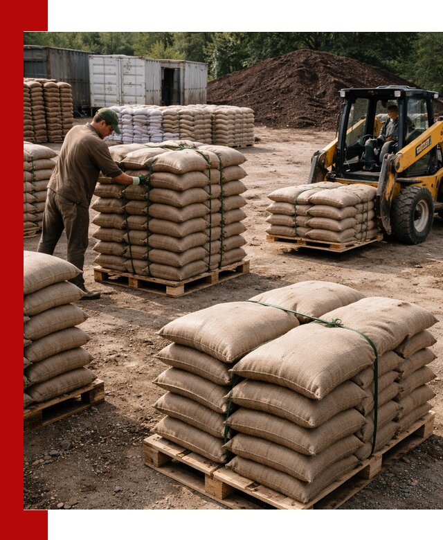 Доставка торфа в мешках по выгодным ценам в Усолье-Сибирском