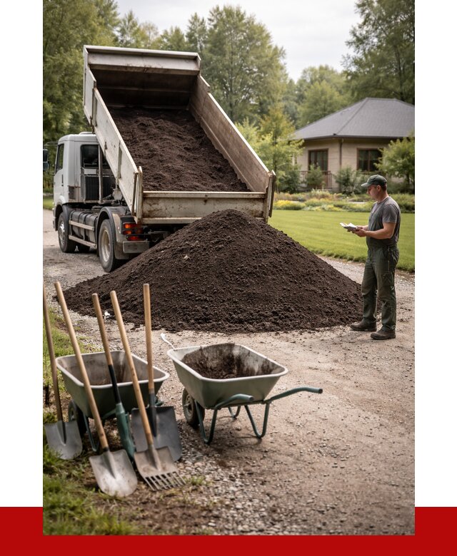 Купить чернозем с доставкой в Усолье-Сибирском от 1858 р. | ПРОНЕРУДСль