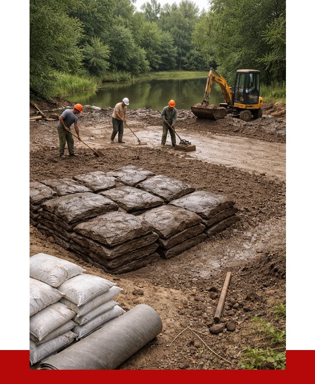 Купить глину для пруда в Усолье-Сибирском от 4644 р. с доставкой | ПРОНЕРУДСль
