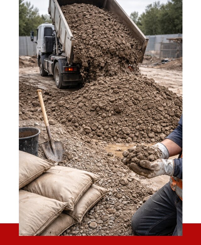 Купить глина для засыпки в Усолье-Сибирском от 1238 р. за куб | ПРОНЕРУДСль