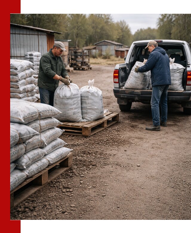 Купить конский навоз в мешках с доставкой в Усолье-Сибирском