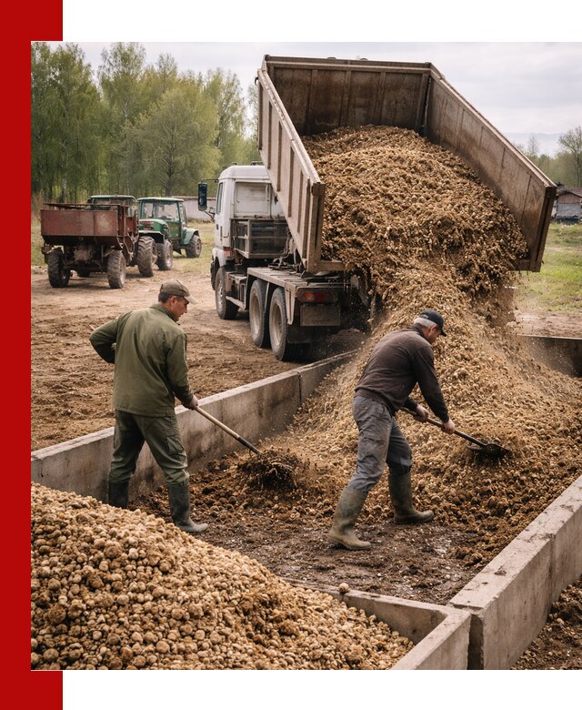 Куриный помет с доставкой в Усолье-Сибирском оптом и в розницу