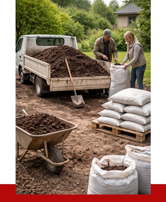 Перегной в мешках с доставкой в Усолье-Сибирском от 2270 р. | ПРОНЕРУДСль