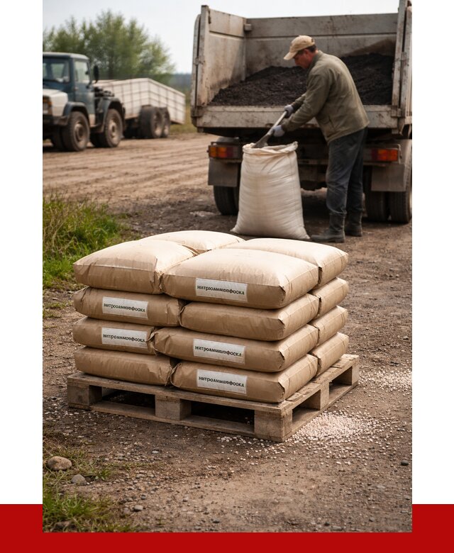 Купить нитроаммофоска в Усолье-Сибирском от 4334 р. за куб | ПРОНЕРУДСль