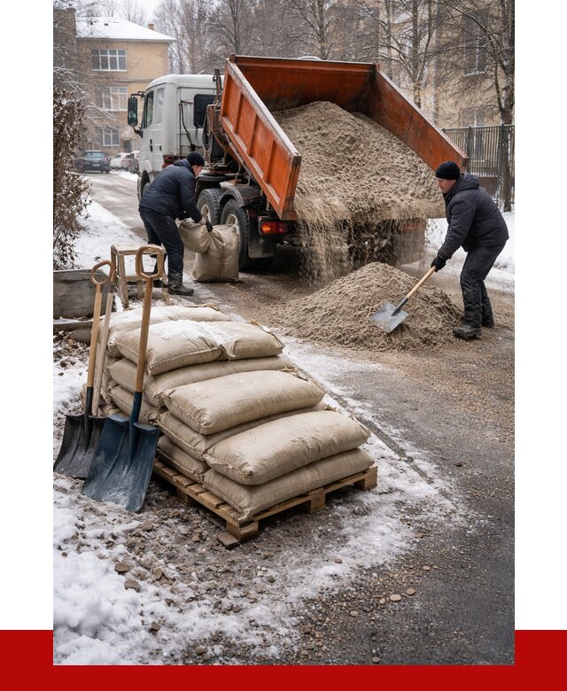 Противогололедные материалы оптом в Усолье-Сибирском от 4334 р. | ПРОНЕРУДСль