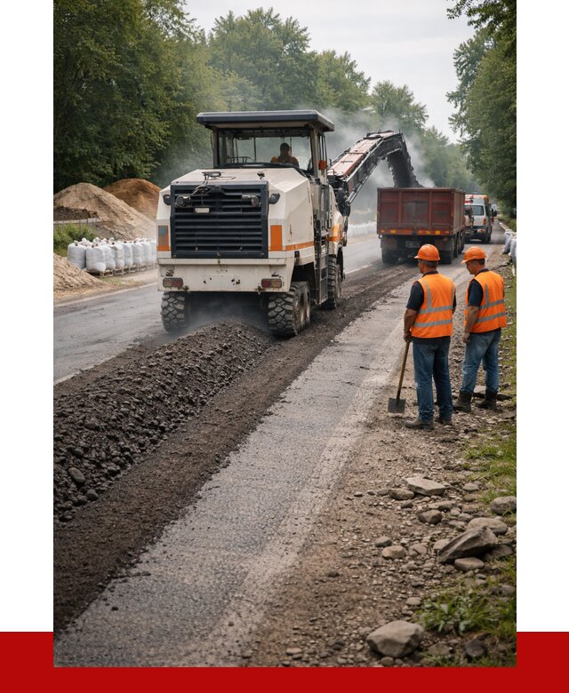 Фрезерованный асфальт в Усолье-Сибирском от 2270 р./куб. | ПРОНЕРУДСль