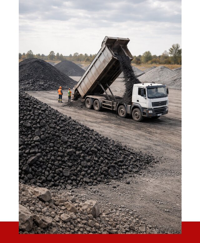 Купить уголь с доставкой в Усолье-Сибирском от 6398 р. оптом | ПРОНЕРУДСль