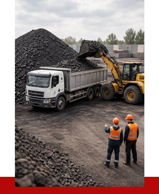 Купить каменный уголь в Усолье-Сибирском от 7430 р. за куб | ПРОНЕРУДСль