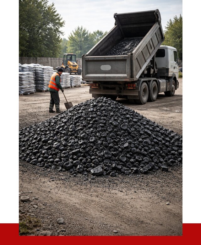 Купить уголь орех в Усолье-Сибирском с доставкой от 7740 р. | ПРОНЕРУДСль