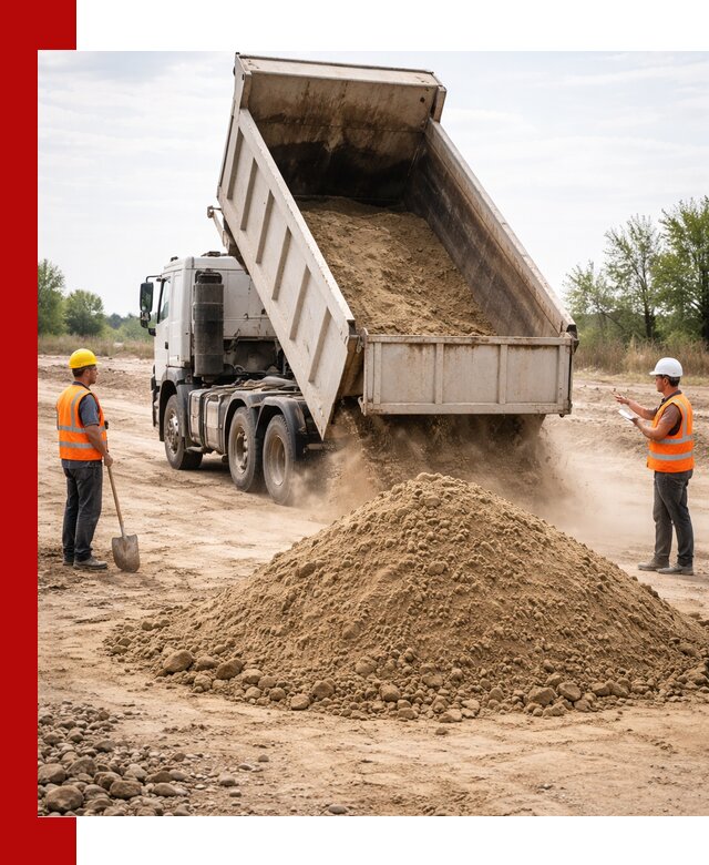 Доставка самосвалом 15 кубов в Усолье-Сибирском за город и по городу